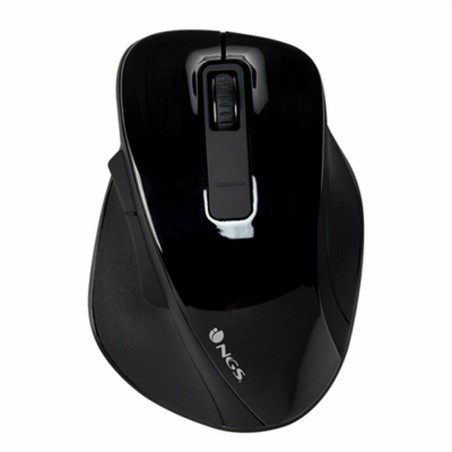 Mouse Ottico Wireless NGS BOWBLACK Nero 1600 dpi (1 Unità)