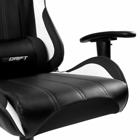 Sedia Gaming DRIFT DR175CARBON Bianco Nero
