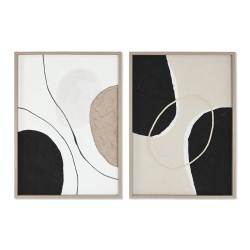 Quadro Home ESPRIT Astratto Città 50 x 3,5 x 70 cm (2 Unità)