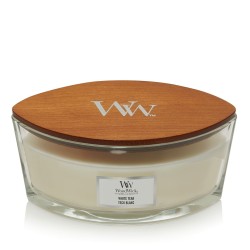 Candela Profumata Woodwick Core Ellipse White Teak 453 g