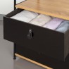 Armadio Max Home Stoffa Acciaio Melammina Truciolare 60 x 175 x 40 cm