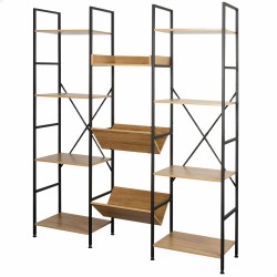 Scaffale Max Home Acciaio Melammina Truciolare 125 x 150 x 27 cm