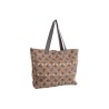 Borsa Donna Home ESPRIT Marrone Turchese Corallo 55 x 14 x 35 cm (3 Unità)