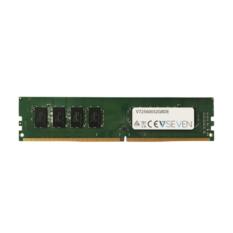 Memoria RAM V7 V72560032GBDE 32 GB DDR4 3200 MHz Memoria RAM V7 V72560032GBDE 32 GB DDR4 3200 MHz