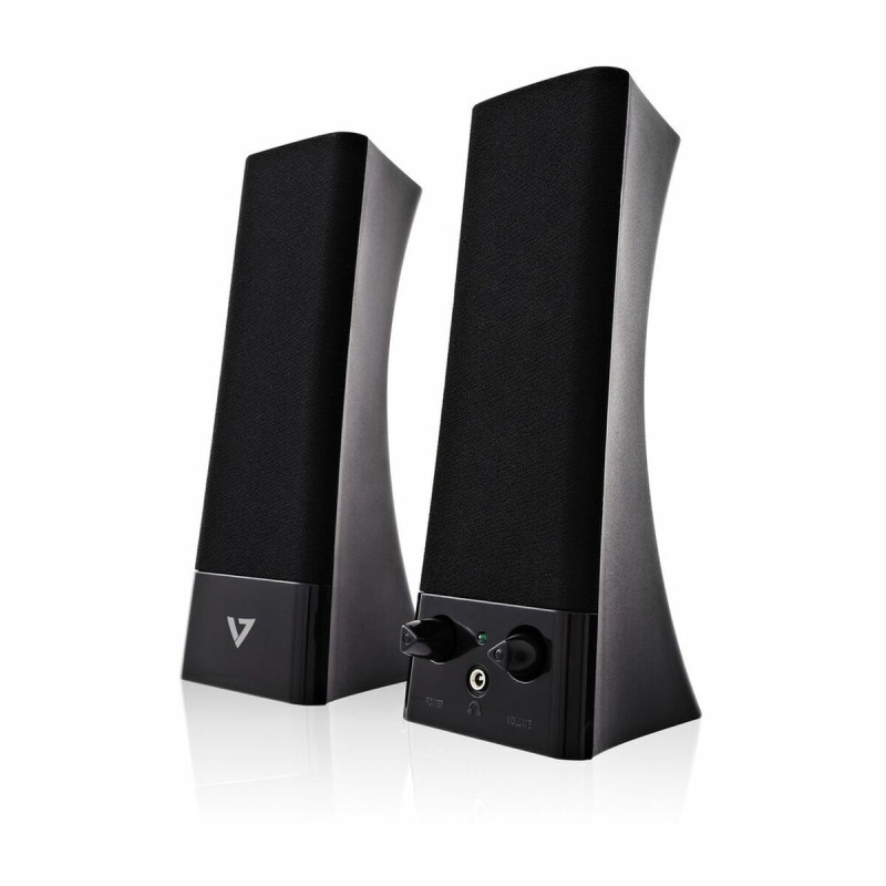 Altoparlanti PC V7 SP2500-USB-6N Nero 10 W Altoparlanti PC V7 SP2500-USB-6N Nero 10 W