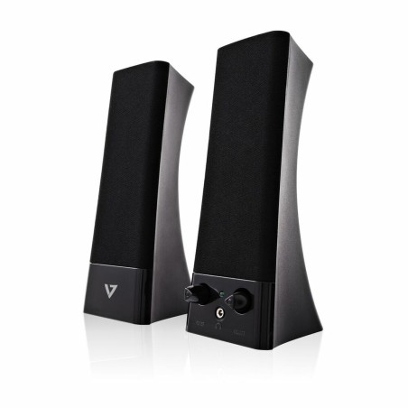 Altoparlanti PC V7 SP2500-USB-6N Nero 10 W
