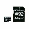 Scheda Di Memoria Micro SD con Adattatore Verbatim Nero 16 GB