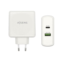 Caricabatterie USB da Parete Aisens ASCH-2PD45A-W 57 W Bianco USB-C (1 Unità)