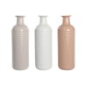 Vaso DKD Home Decor Terracotta Malva Rosa chiaro Dolomite 13 x 13 x 41 cm (3 Unità)