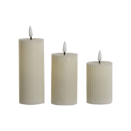 Candela LED Home ESPRIT Beige 5,5 x 5,5 x 13,5 cm (AA)
