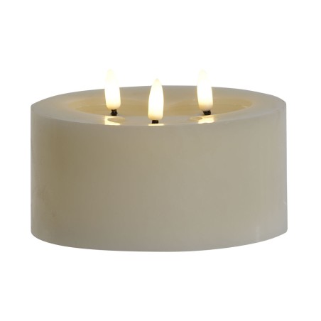 Candela LED Home ESPRIT Beige 15 x 15 x 7 cm (AA)
