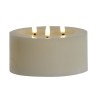 Candela LED Home ESPRIT Beige 15 x 15 x 7 cm (AA)