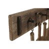 Appendiabiti da parete Home ESPRIT Naturale Legno di paulownia 89 x 6 x 62 cm