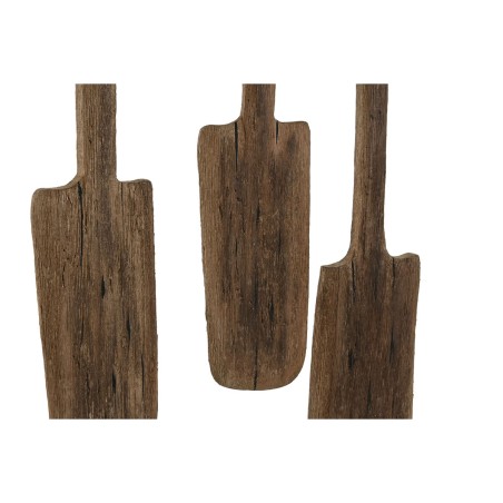 Appendiabiti da parete Home ESPRIT Naturale Legno di paulownia 89 x 6 x 62 cm