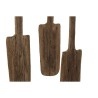 Appendiabiti da parete Home ESPRIT Naturale Legno di paulownia 89 x 6 x 62 cm