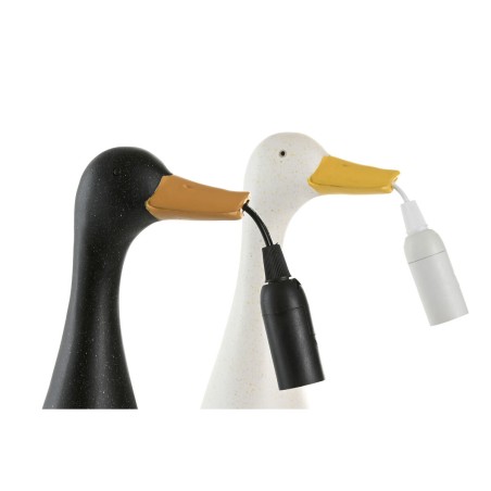 Lampada da tavolo Home ESPRIT Giallo Bianco Nero 25 W 220 V (2 Unità)