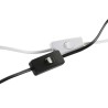 Lampada da tavolo Home ESPRIT Giallo Bianco Nero 25 W 220 V (2 Unità)