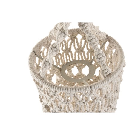 Paralume Home ESPRIT Macramé Città 30 x 30 x 30 cm