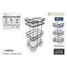 Scaffale Confortime Metallo (4 Unità)