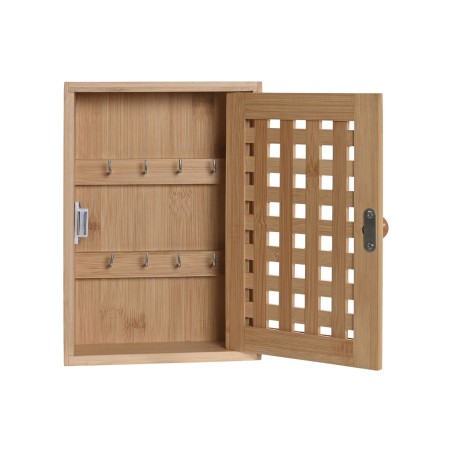 Armadietto portachiavi Home ESPRIT Naturale 19 x 6 x 27 cm