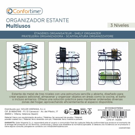 Scaffale Confortime Metallo (4 Unità)