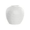 Vaso Home ESPRIT Bianco Gres Stile artigianale 26 x 26 x 26 cm
