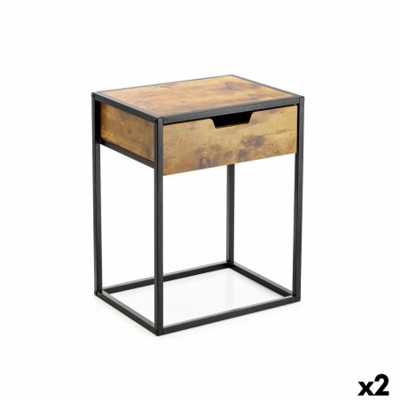 Tavolo aggiuntivo Confortime 40 x 30 x 68 cm (2 Unità)