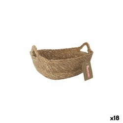 Scatola portaoggetti Privilege vimini 20 x 15 x 7 cm (18 Unità)