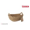 Scatola portaoggetti Privilege vimini 20 x 15 x 7 cm (18 Unità)