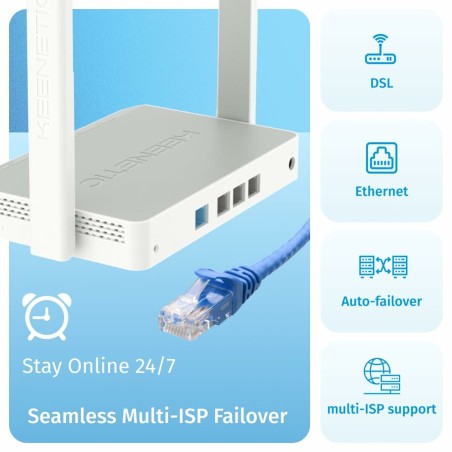 Router Keenetic KN-1613-01EN Ethernet LAN Wi-Fi