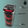 Altoparlante Bluetooth Portatile NGS WILDSPACE2 Nero