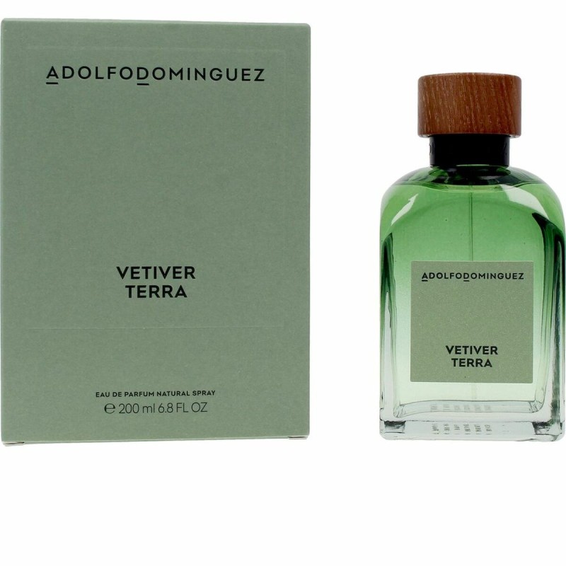 Profumo Uomo Adolfo Dominguez Vetiver Terra EDP Vetiver Terra 200 ml Profumo Uomo Adolfo Dominguez Vetiver Terra EDP Vetiver Terra 200 ml