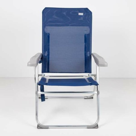 Sedia Pieghevole Aktive Azzurro 47 x 60 x 94 cm