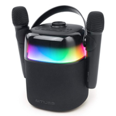 Altoparlante Bluetooth con Microfono Karaoke Muse MUSE M-530 KA 30 W Nero