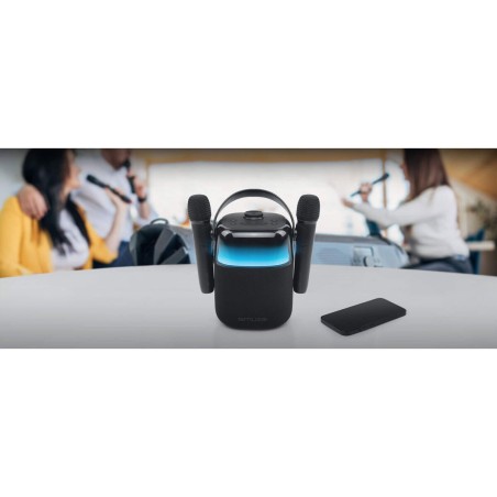 Altoparlante Bluetooth con Microfono Karaoke Muse MUSE M-530 KA 30 W Nero