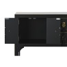 Ingresso DKD Home Decor Bianco Nero Dorato 63 x 28 x 83 cm