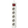 Multipresa 5 Prese con Interruttore Silver Electronics