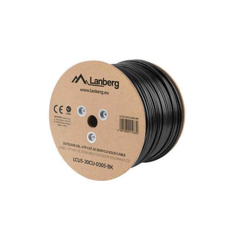 Cavo di Rete Rigido UTP Categoria 6 Lanberg LCU5-30CU-0305-BK