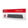 Tastiera GEMBIRD KB-U-103-ES Nero Spagnolo
