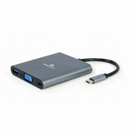 Hub USB GEMBIRD A-CM-COMBO6-01 Grigio