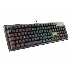 Tastiera per Giochi Genesis NKG-1818 Nero Qwerty in Spagnolo Qwerty portoghese