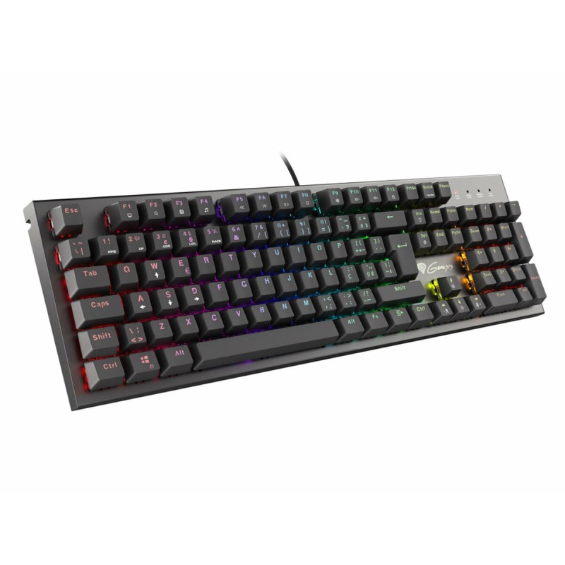 Tastiera per Giochi Genesis NKG-1818 Nero Qwerty in Spagnolo Qwerty portoghese Tastiera per Giochi Genesis NKG-1818 Nero Qwerty in Spagnolo Qwerty portoghese