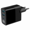 Caricabatterie da Parete GEMBIRD TA-UC-PDQC30LCD-BK-02