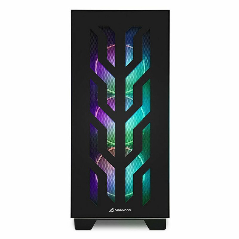 Case computer desktop ATX Sharkoon CA300T Nero RGB Case computer desktop ATX Sharkoon CA300T Nero RGB