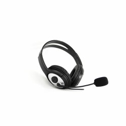 Auricolari con Microfono CoolBox COO-AUM-01 Nero Argentato