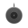Microfono da Tavolo Logitech 989-000405 Nero