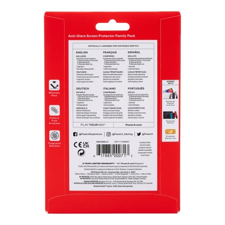 Protezione dello Schermo per Nintendo Switch Powera NSAC0006-02
