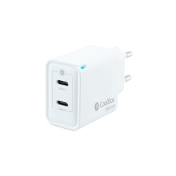 Caricabatterie da Parete CoolBox COO-CUP-35CC Bianco 35 W