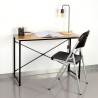 Scrivania Max Home Acciaio Melammina Truciolare 100 x 70 x 40 cm