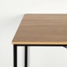 Scrivania Max Home Acciaio Melammina Truciolare 100 x 70 x 40 cm